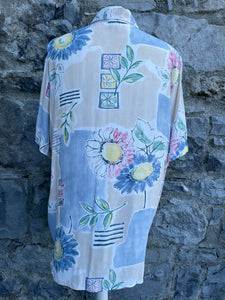 Floral patchwork shirt uk 14