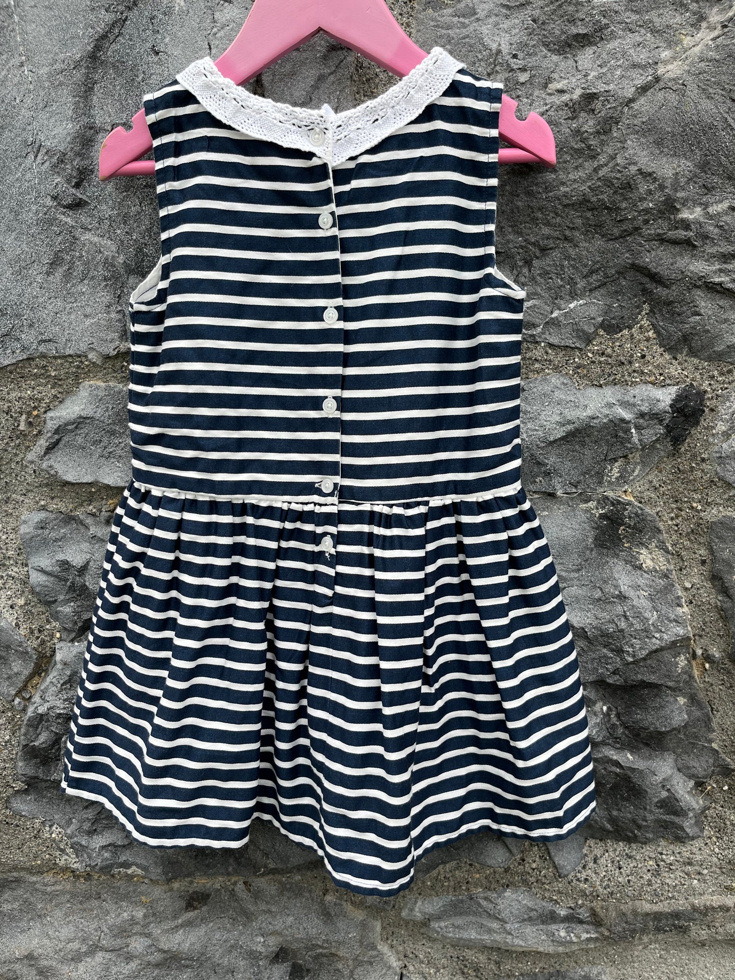 Stripy dress   2-3y (92-98cm)