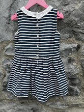 Load image into Gallery viewer, Stripy dress   2-3y (92-98cm)
