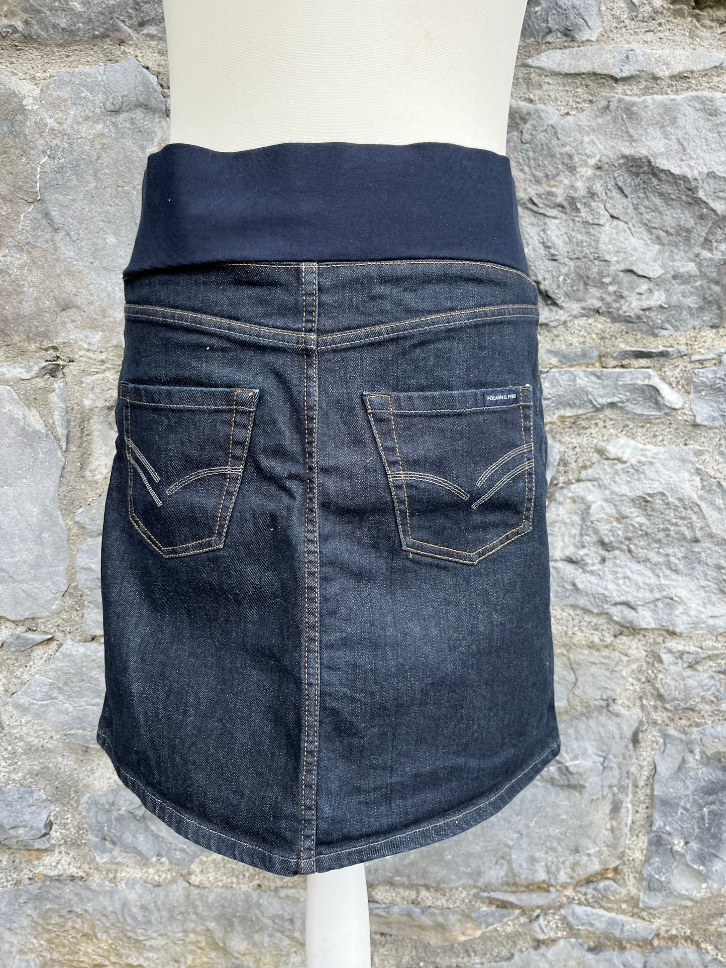 Maternity denim skirt   uk 8