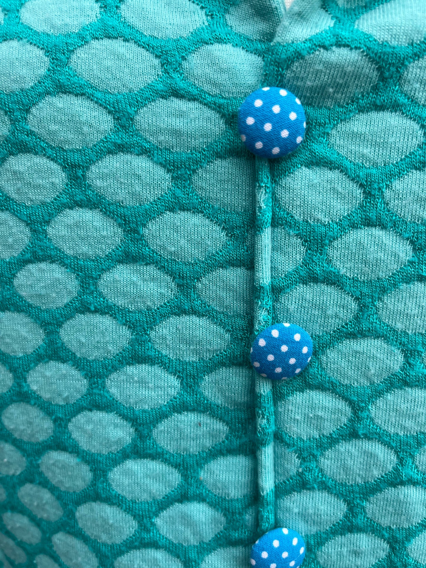 Aquamarine spotty dress uk 10-12