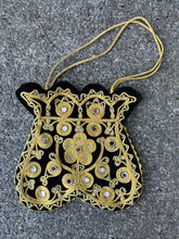 Load image into Gallery viewer, Gold embroidered bag

