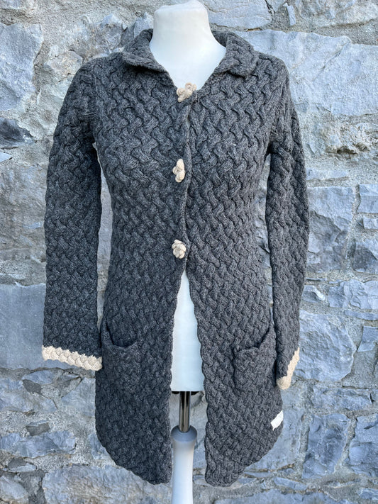 Grey coat cardigan  uk 6