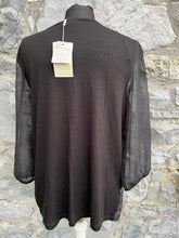 Load image into Gallery viewer, Black sequin top uk 12

