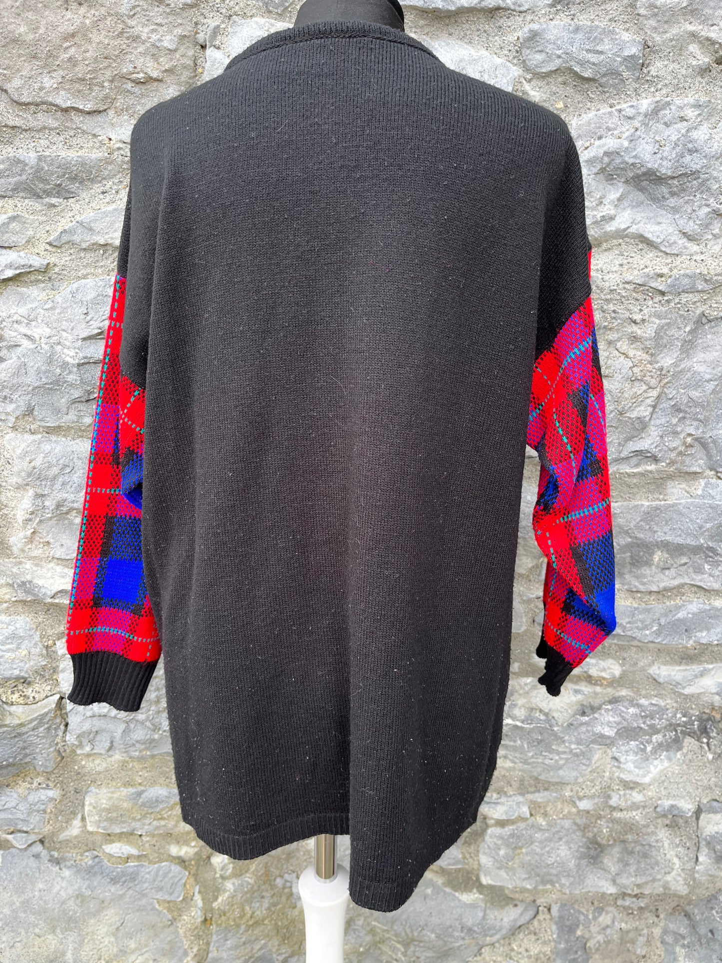 Black&tartan jumper uk 12