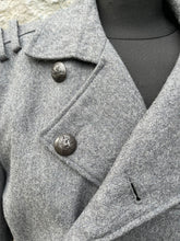 Load image into Gallery viewer, Grey military coat uk 10
