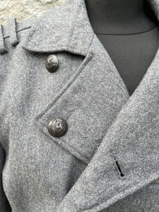Grey military coat uk 10