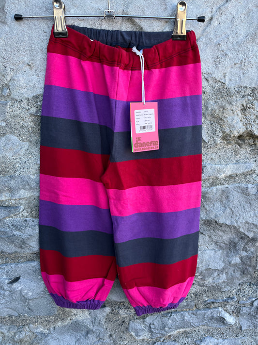 Pink&purple baggy pants    2y (92cm)