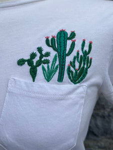 Pocket cactus T-shirt  uk 6-8