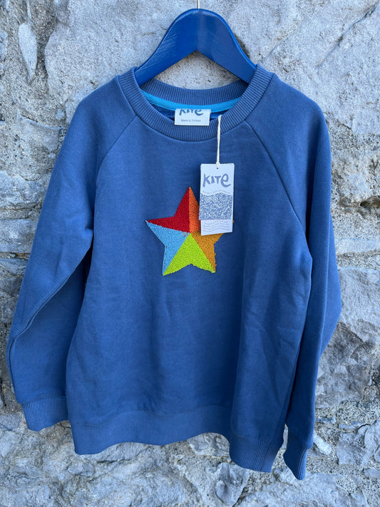 Blue sweatshirt    8y (128cm)