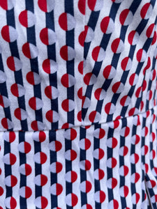 Geometric dots dress uk 8