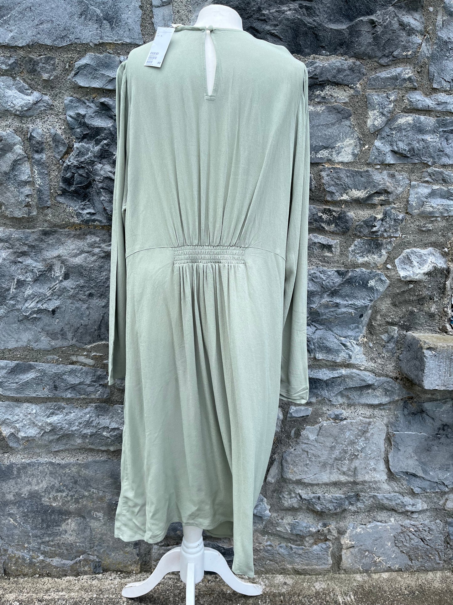 Khaki maternity dress  uk 18