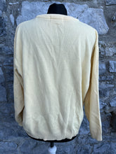 Load image into Gallery viewer, 80s yellow jumper uk 14
