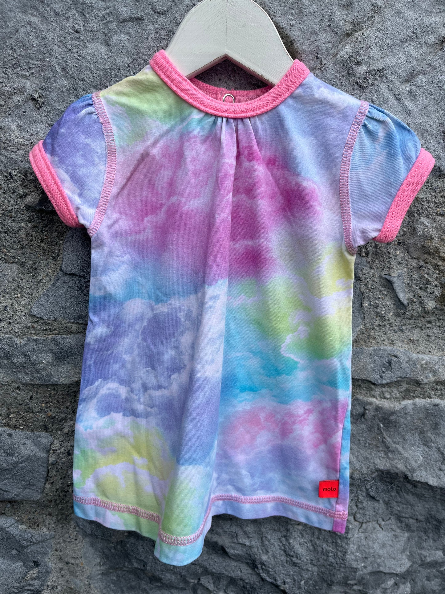 Rainbow clouds dress  3m (62cm)