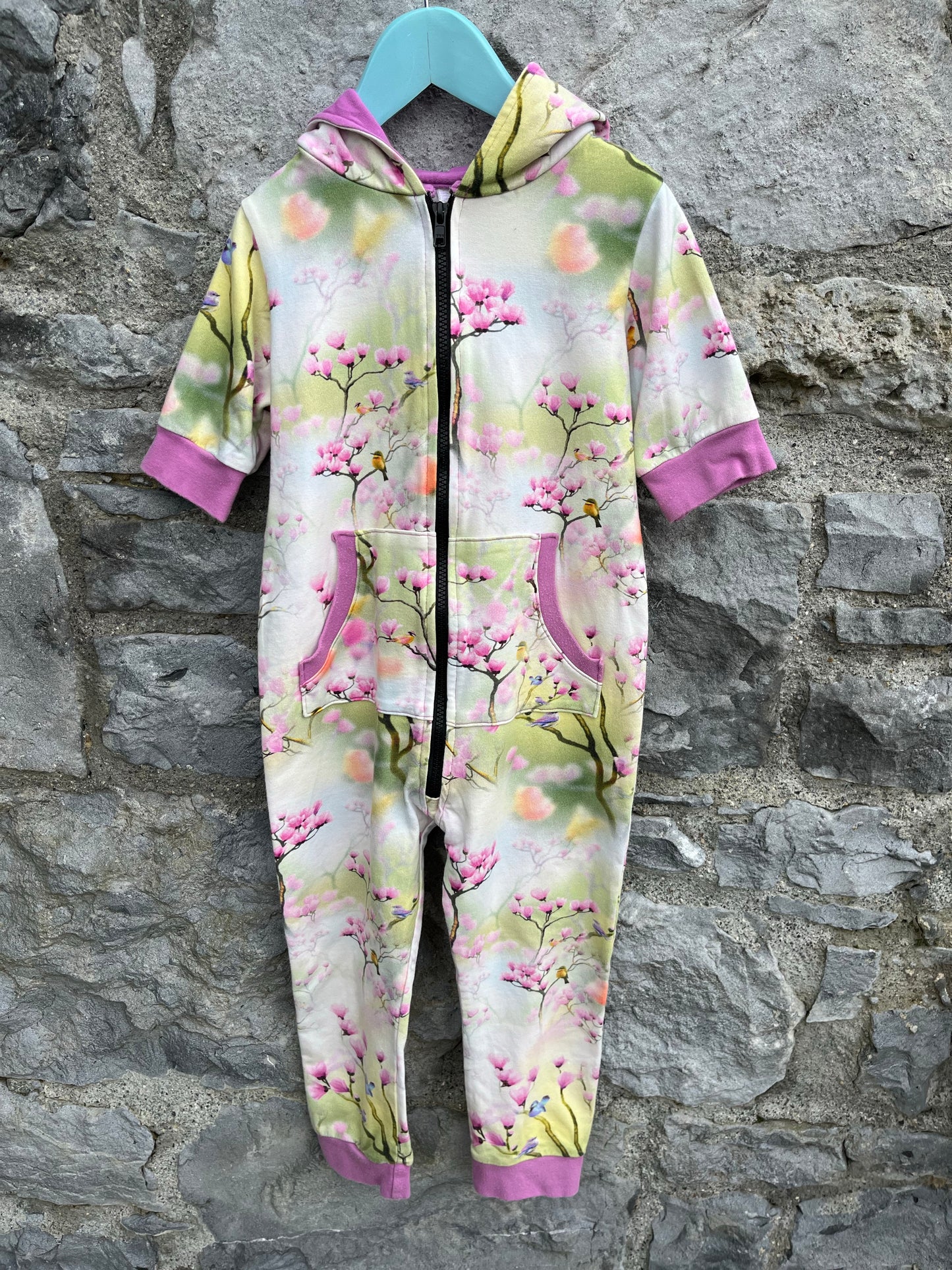 Blooming trees onesie  3y (98cm)