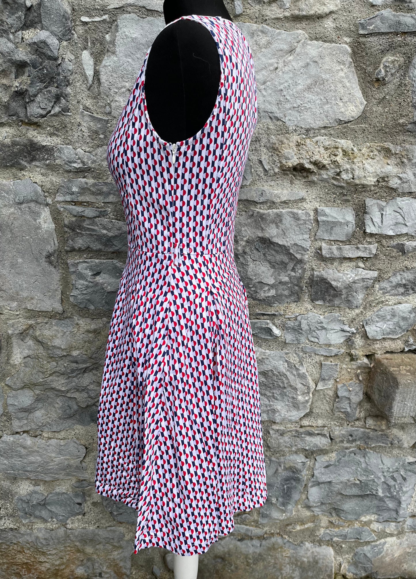 Geometric dots dress uk 8