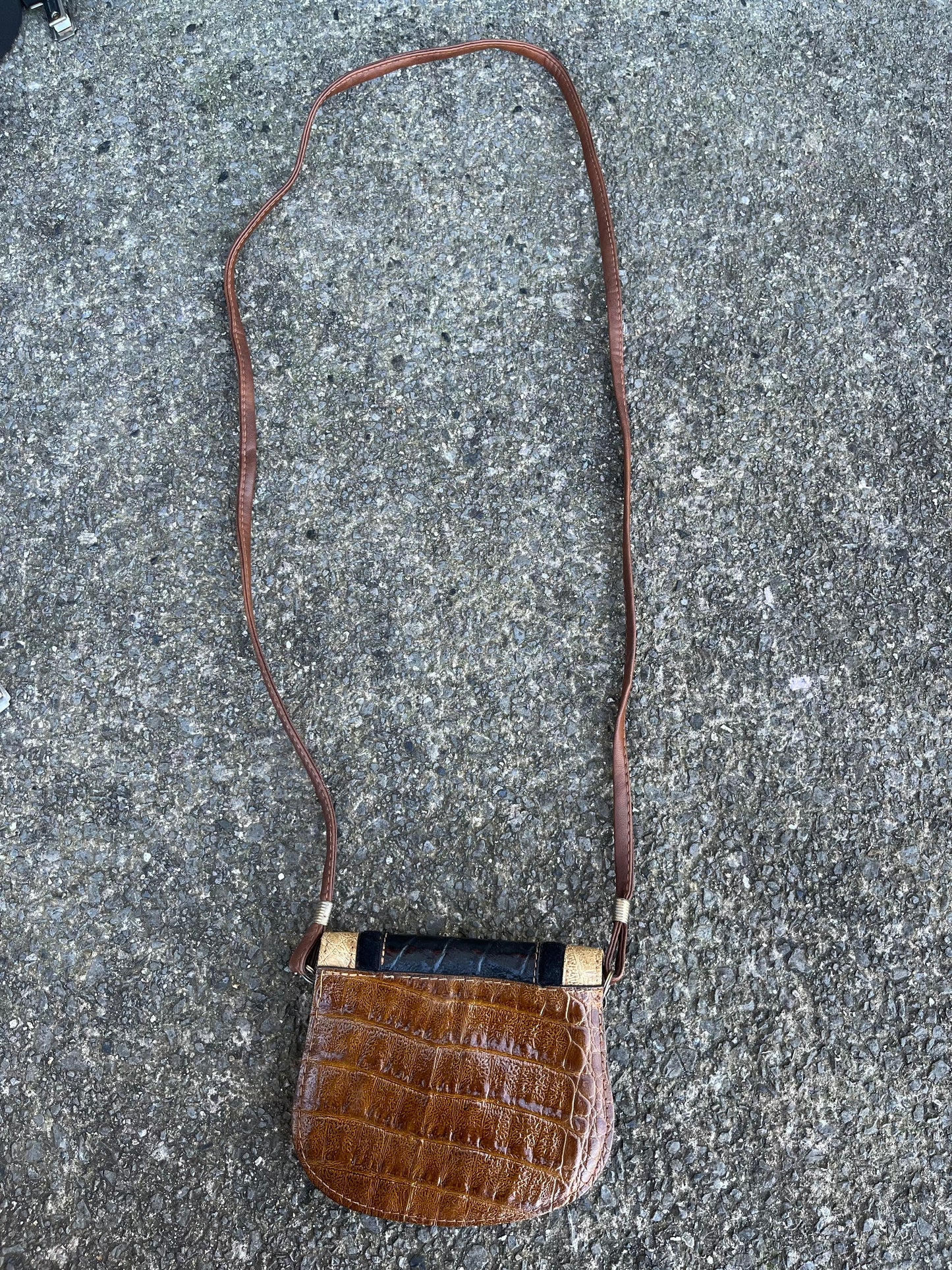 Small leather bag