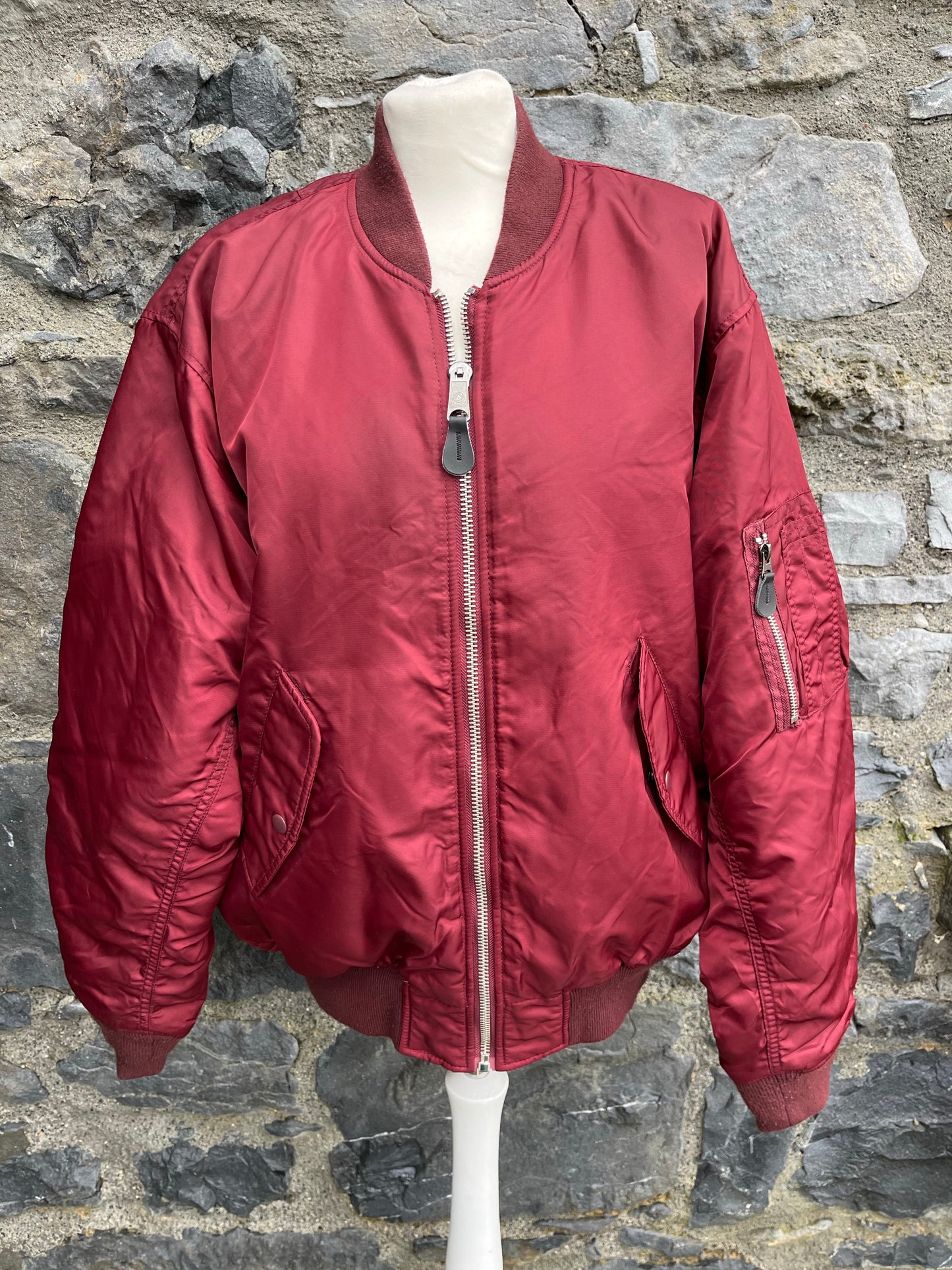 90s bomber jacket     M/L