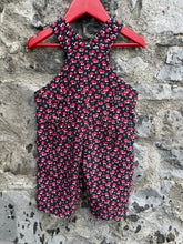 Load image into Gallery viewer, Mushroom cord dungarees  6-12m (68-80cm)
