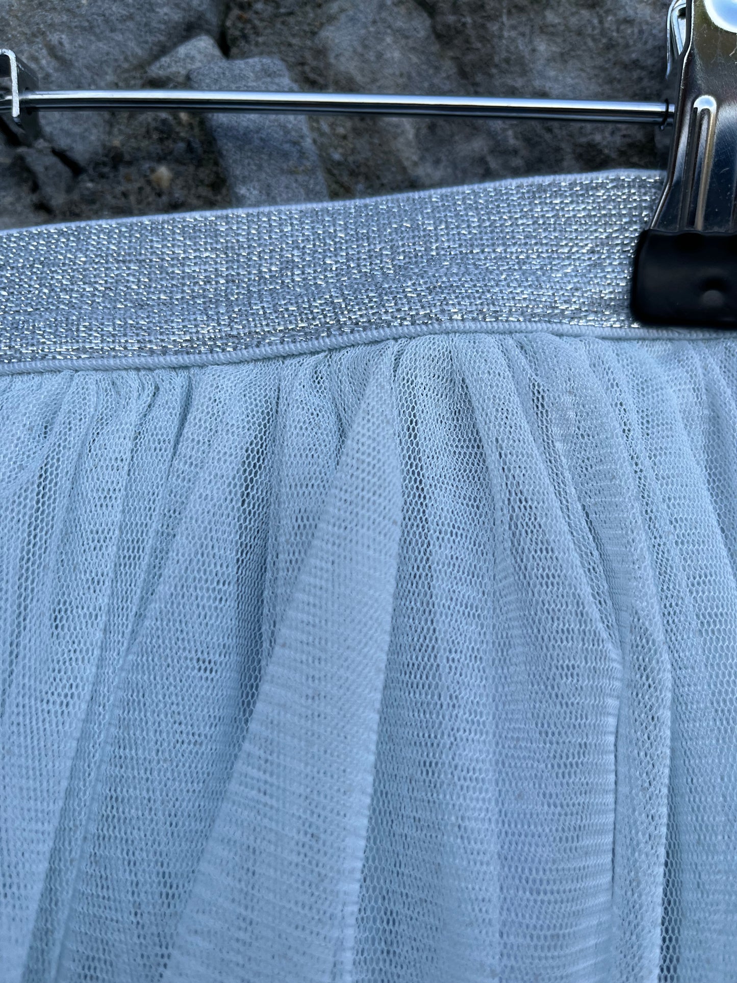 Ice blue net skirt   3-4y (98-104cm)