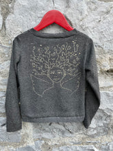 Load image into Gallery viewer, Fairy grey cardigan 3-4y (98-104cm)
