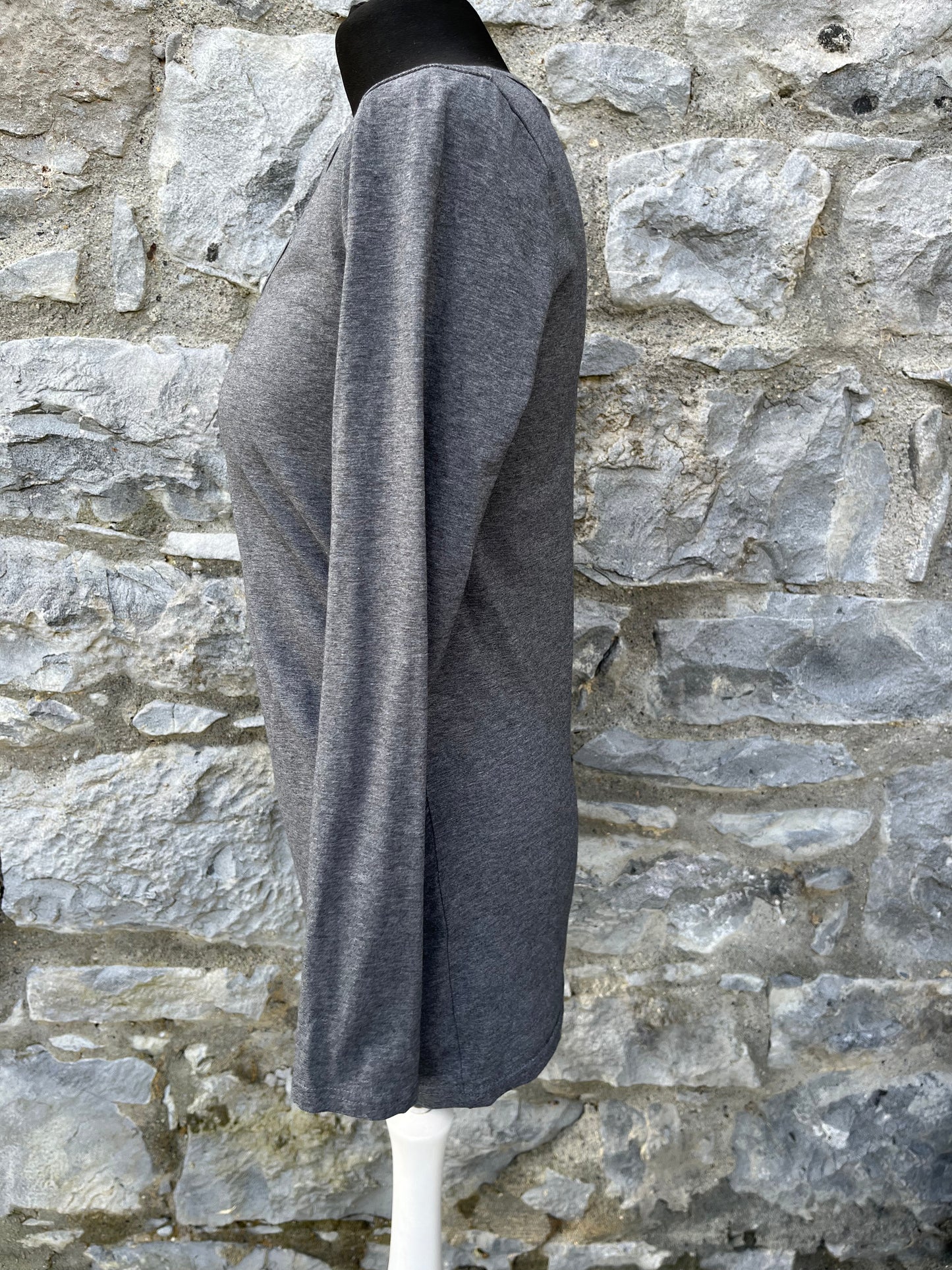 Grey maternity top uk 8