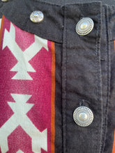 Load image into Gallery viewer, 80s Aztec light jacket uk 12-14
