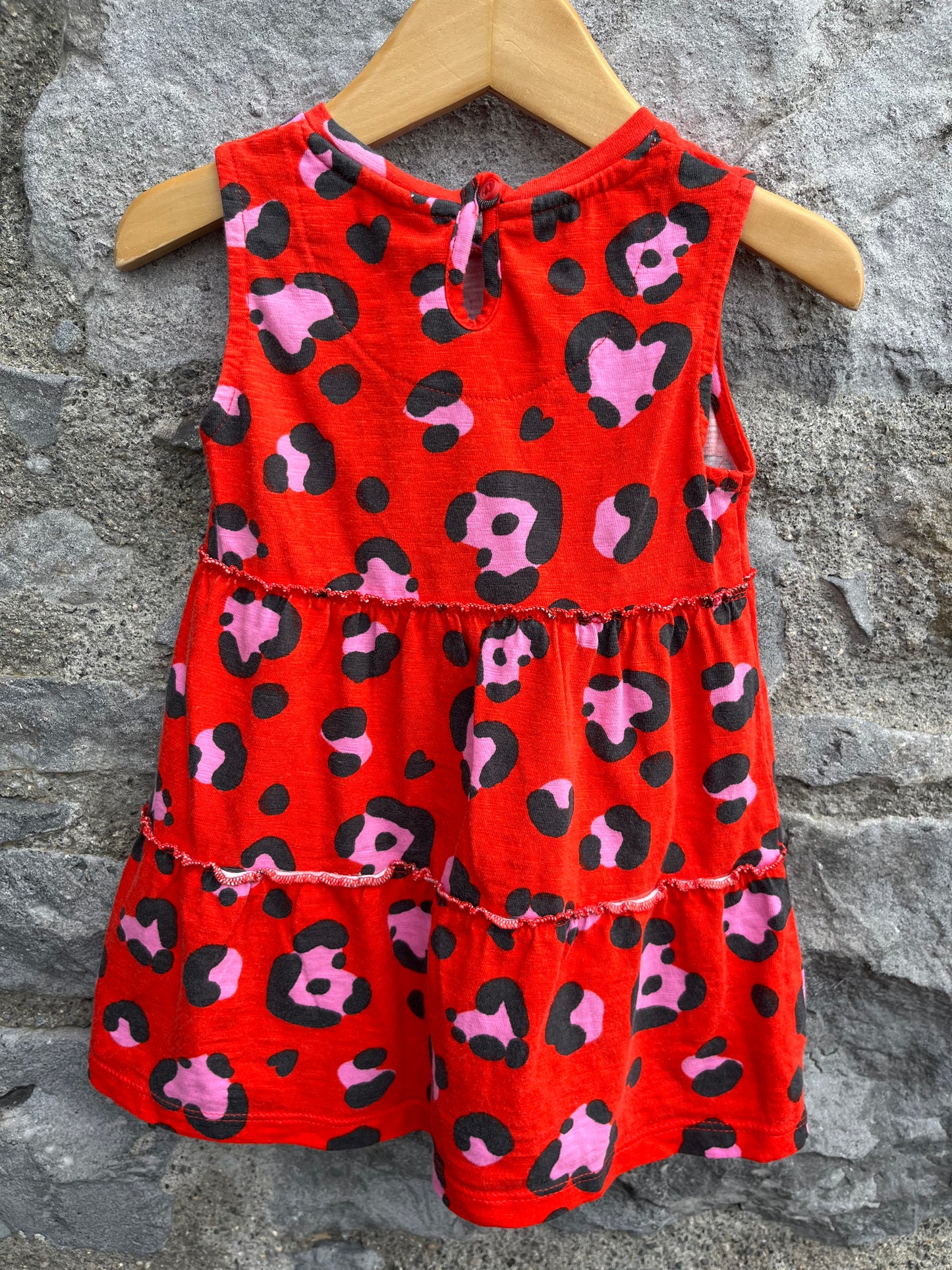 Leopard dress   12-18m (80-86cm)