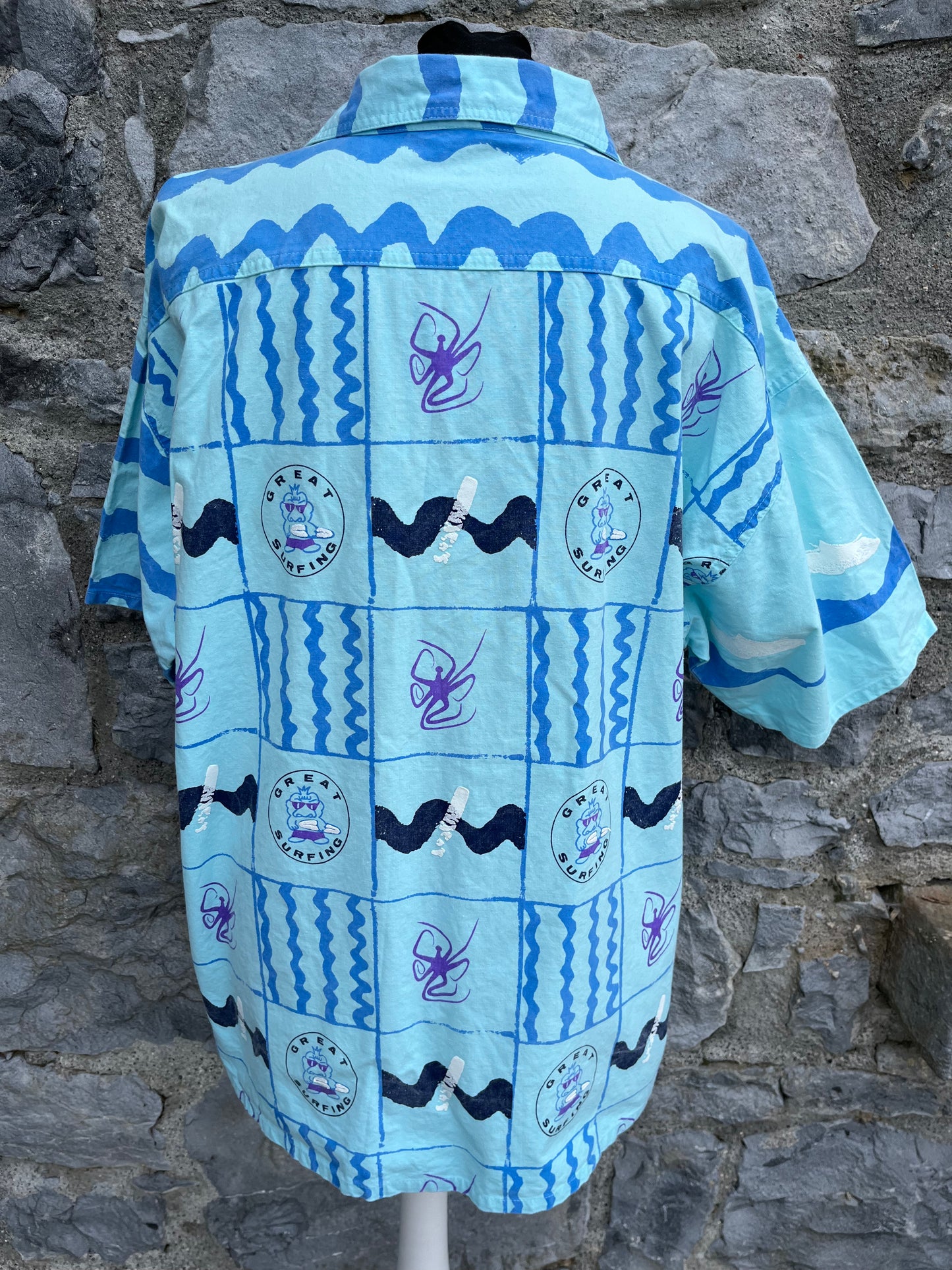 80s surfer shirt Large