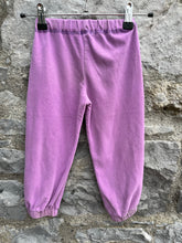 Load image into Gallery viewer, Lilac fleece pants   3y (98cm)

