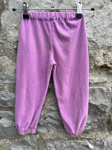 Lilac fleece pants   3y (98cm)