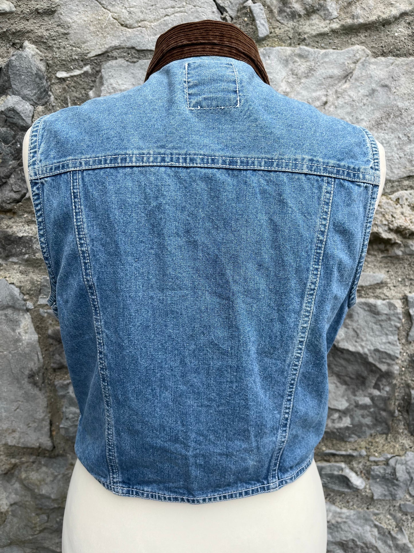 90s Denim gilet uk 6-8