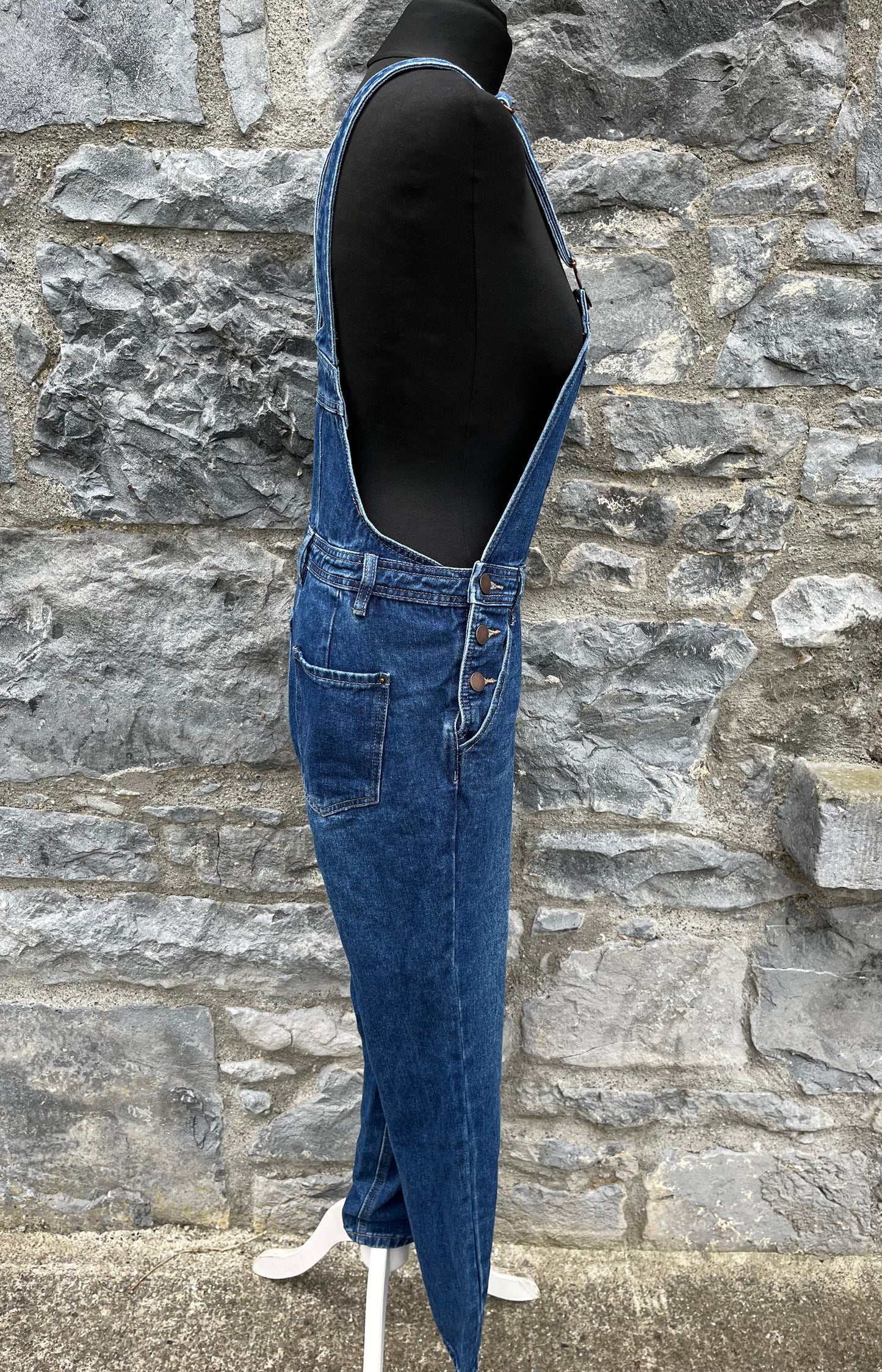 Denim dungarees uk 8