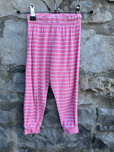 Pink stripy pants    18-24m (86-92cm)