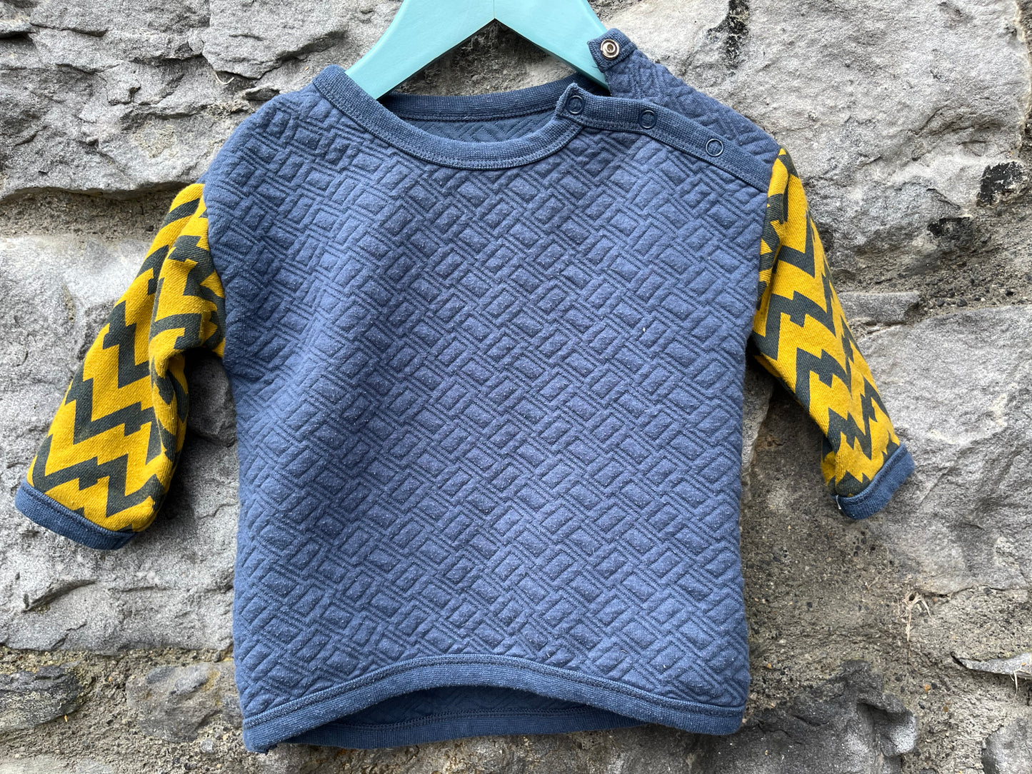 Navy sweatshirt    3-6m (62-68cm)