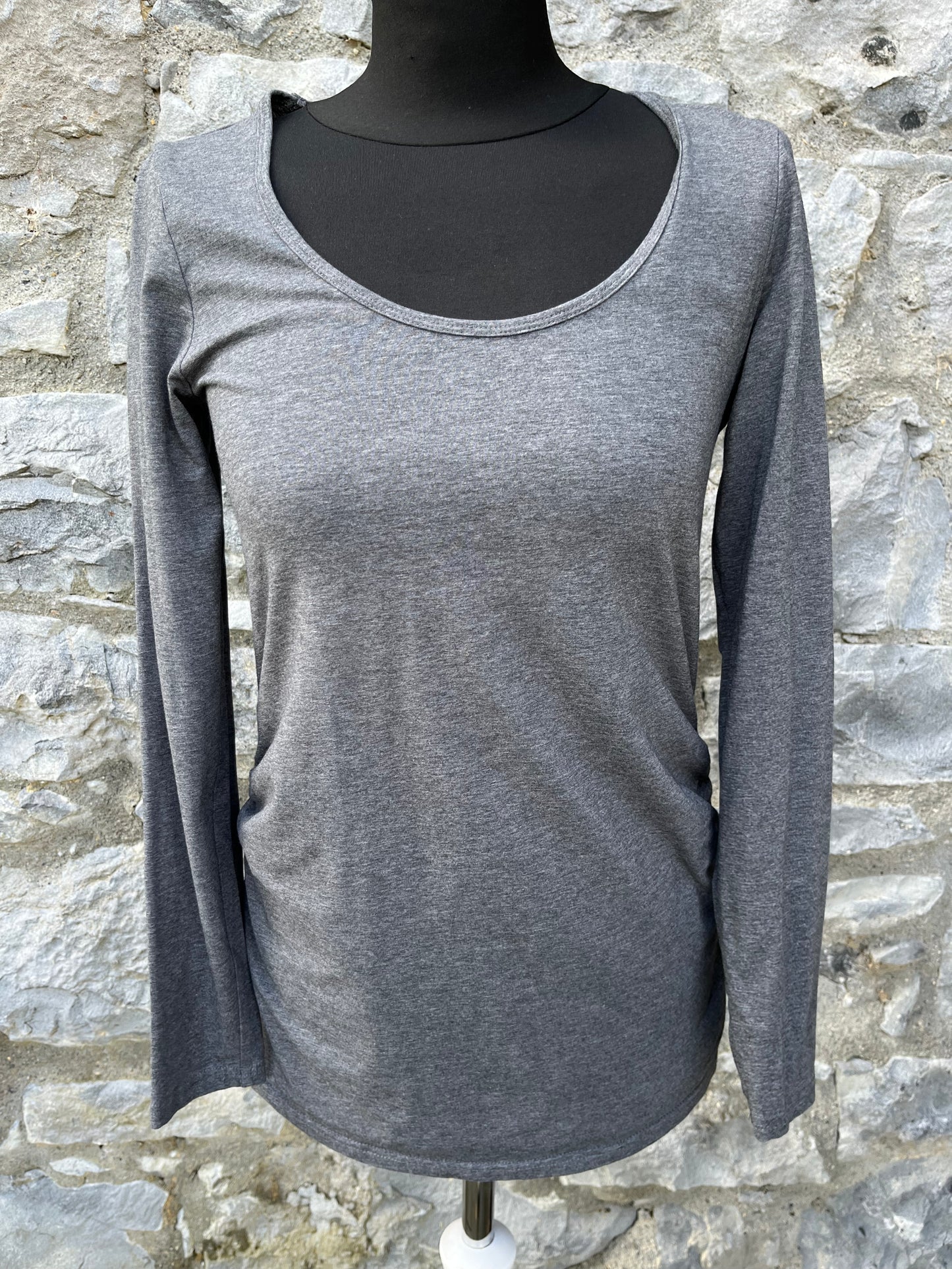 Grey maternity top uk 8