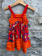 Load image into Gallery viewer, Floral sun dress   12-18m (80-86cm)
