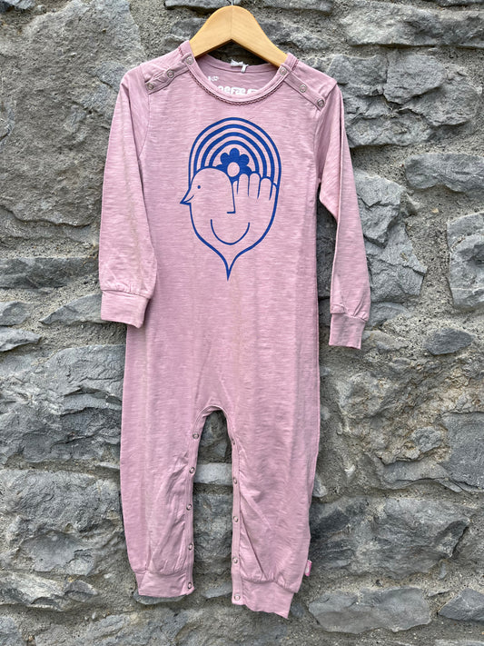 Pink onesie   2-3y (92-98cm)