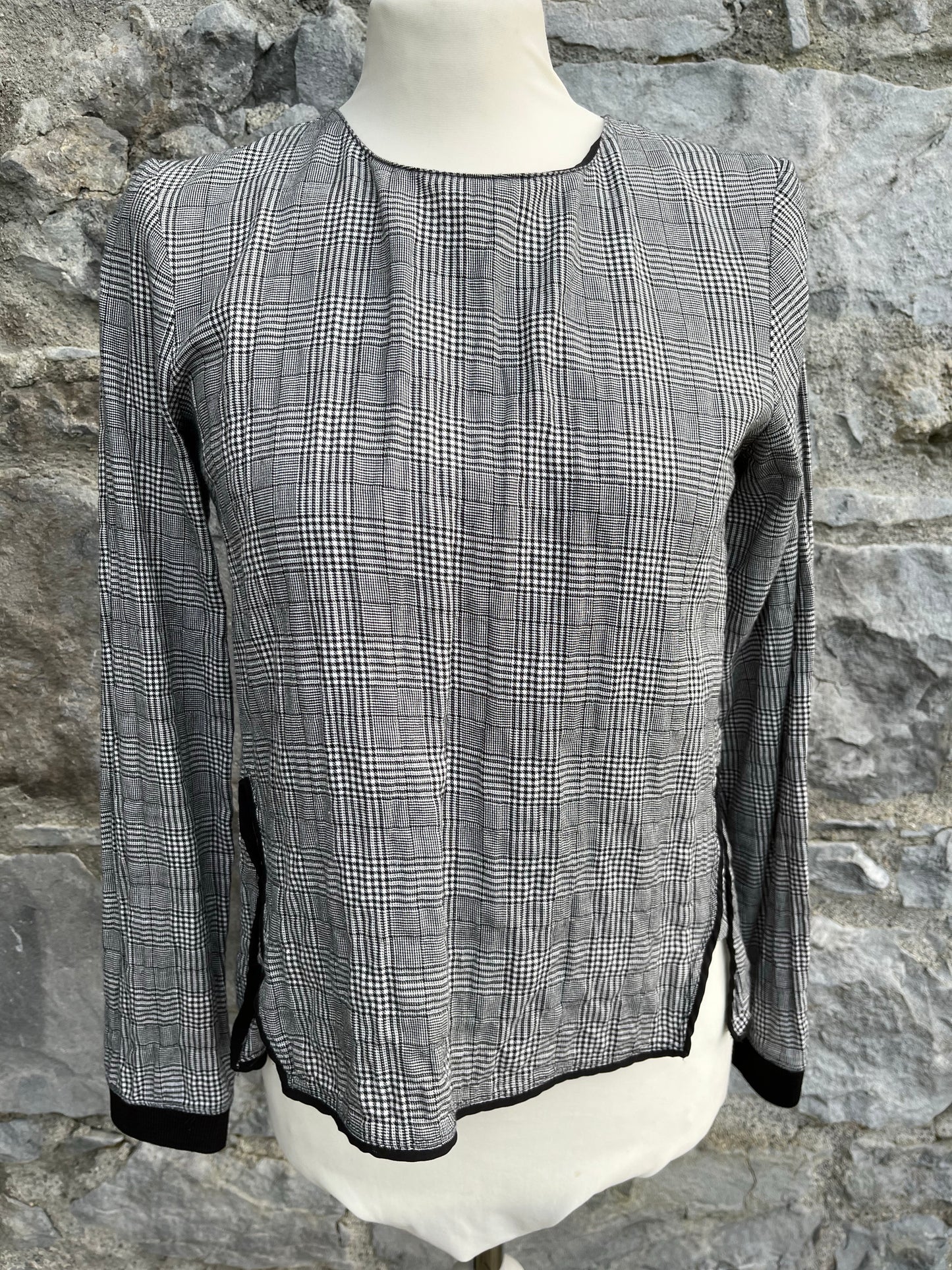 Houndstooth top  uk 8