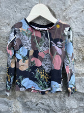 Load image into Gallery viewer, Floral top   9-12m (74-80cm)
