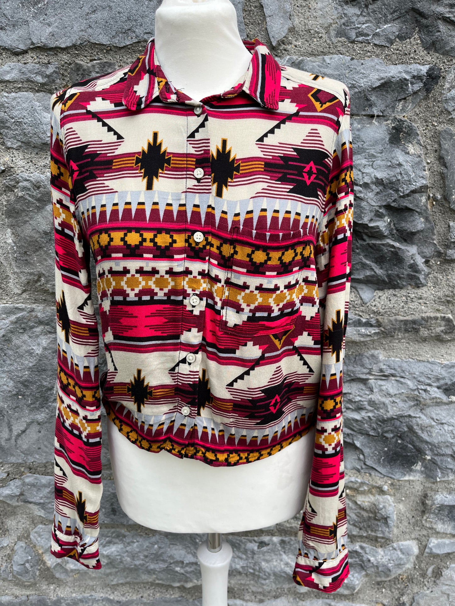 Aztec print shirt uk 6-8