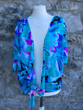Load image into Gallery viewer, 80s floral bolero uk 12-14
