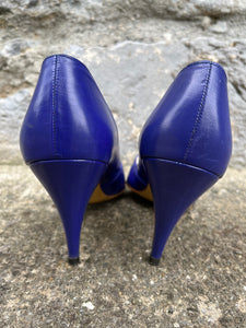 Carvela 80s Royal blue heels    uk 4.5 (eu 37)
