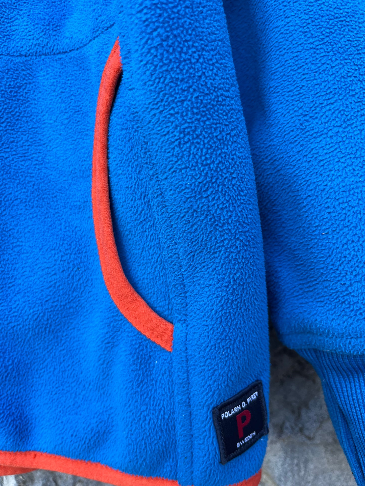 PoP blue fleece jacket  4-5y (104-110cm)