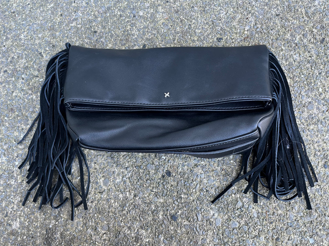 Black bag with tassels