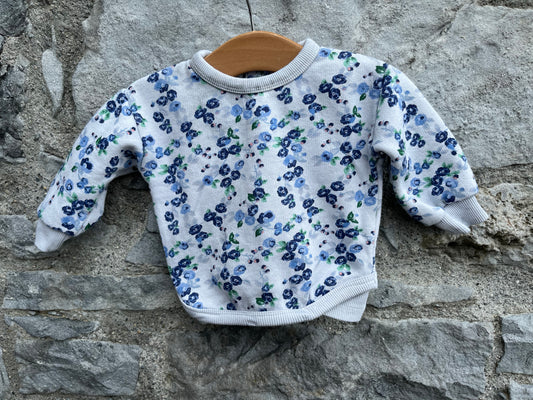 Floral sweatshirt   3-6m (62-68cm)