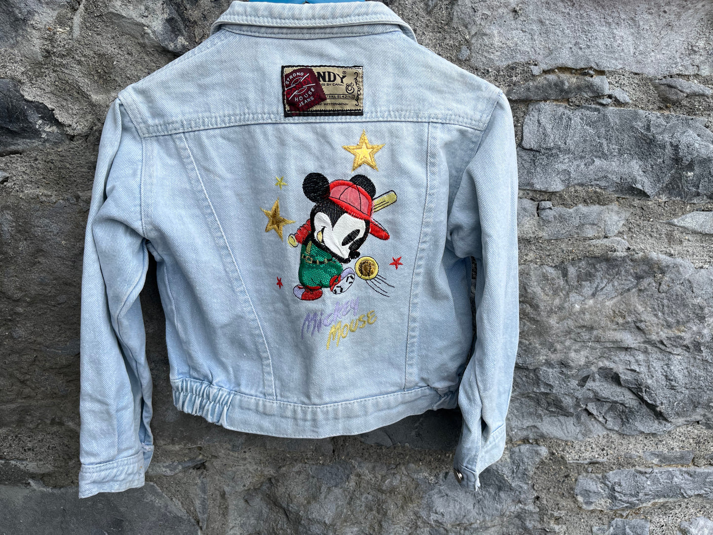 80s Mickey Mouse jacket    4-5y (104-110cm)