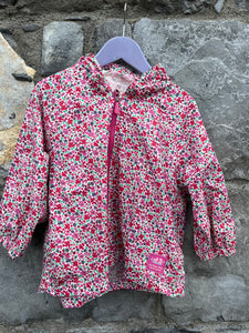 Floral rain jacket   4-5y (104-110cm)