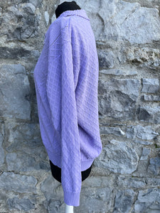 80s purple jumper uk 12-14