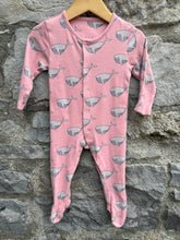 Load image into Gallery viewer, Whales onesie  3-6m (62-68cm)
